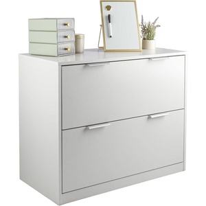 image:imageLavish Home 2 Drawer File Cabinet Printer Stand White 305x1575x255
