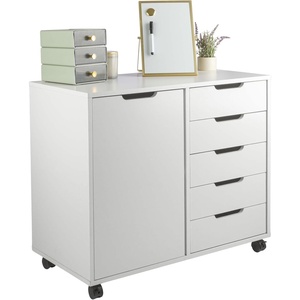 image:imageLavish Home 5 Drawer Office Storage Cabinet White 3075x1575x2543