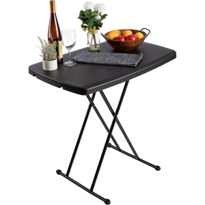 image:imageLavish Home Indoor amp Outdoor Portable Folding Table White 4ftBlack