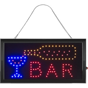 image:imageLavish Home LED Bar Neon Sign Multicolor 19 x 10Bar