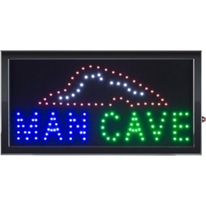 image:imageLavish Home LED Bar Neon Sign Multicolor 19 x 10Man Cave
