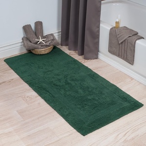 image:imageLavish Home Reversible Long Bath Mat Green 60 x 24