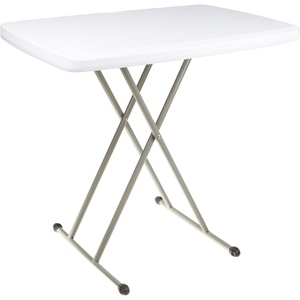image:imageLavish Home Small Adjustable Folding TV Tray Table White 19H24H28HWhite