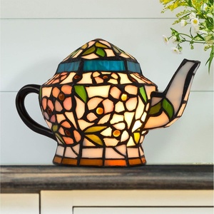 image:imageLavish Home Tiffany Style Teapot Lamp 105 x 7