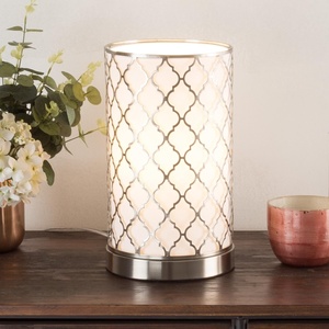 image:imageLavish Home Uplight LED Table Lamp Brushed Silver 625 x 115Moroccan