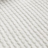 image:image24x59 Memory Foam Extra Long Bath Mat by Lavish Home  Woven Jacquard Fleece  BlueWhite