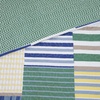 image:image2Piece Quilt Set  Lynsey Classic Patchwork Twin Quilt with Pillow Sham  Machine Washable Lightweight Bedding by Lavish Home MulticolorTwin