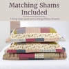 image:image3Piece Quilt Set  Savannah Classic Patchwork King Quilt with 2 King Pillow Shams  Machine Washable Lightweight Bedding by Lavish Home Multicolor