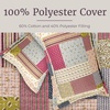 image:image3Piece Quilt Set  Savannah Classic Patchwork King Quilt with 2 King Pillow Shams  Machine Washable Lightweight Bedding by Lavish Home Multicolor