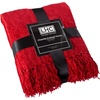 image:imageChenille Throw Blanket For Couch Home Dcor Bed Sofa amp ChairOversized 60 x 70 Lightweight 5 Fringe UltraSoft amp Shiny in Lagoon Teal by LHC Vineyard RedVineyard Red