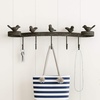 image:imageDecorative Bird on Tree Branch HookCast Iron Shabby Chic Rustic Wall Mount Hooks for Coats Towels Hats Scarves Jewelry and More by Lavish HomeRibbon