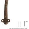 image:imageDecorative Bird on Tree Branch HookCast Iron Shabby Chic Rustic Wall Mount Hooks for Coats Towels Hats Scarves Jewelry and More by Lavish HomeTree