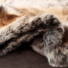 image:imageFaux Fur Throw  Luxurious Hypoallergenic Premium Zobel Faux Marten Sable Fur Blanket with Plush Mink Back and Gift Box 60x70 by LHC Amber Brown
