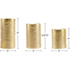 image:imageFlameless LED Candles  6Piece Remote Controlled Flameless Candle Set for Home Wedding Bridal Shower and Christmas Dcor by Lavish Home SilverGold
