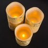 image:imageFlameless LED Candles  6Piece Remote Controlled Flameless Candle Set for Home Wedding Bridal Shower and Christmas Dcor by Lavish Home SilverGold