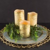 image:imageFlameless LED Candles  6Piece Remote Controlled Flameless Candle Set for Home Wedding Bridal Shower and Christmas Dcor by Lavish Home SilverGold