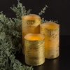 image:imageFlameless LED Candles  6Piece Remote Controlled Flameless Candle Set for Home Wedding Bridal Shower and Christmas Dcor by Lavish Home SilverGold
