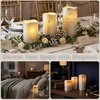 image:imageFlameless LED Candles  6Piece Remote Controlled Flameless Candle Set for Home Wedding Bridal Shower and Christmas Dcor by Lavish Home SilverSilver