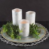 image:imageFlameless LED Candles  6Piece Remote Controlled Flameless Candle Set for Home Wedding Bridal Shower and Christmas Dcor by Lavish Home SilverSilver