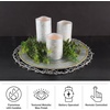 image:imageFlameless LED Candles  6Piece Remote Controlled Flameless Candle Set for Home Wedding Bridal Shower and Christmas Dcor by Lavish Home SilverSilver