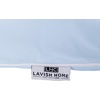 image:imageFull Body Pillow  7in1 Pillow with Removable Cover  Comfortable UShape for Support Sleeping Lounging Studying and More by Lavish Home WhiteBlue