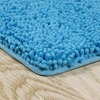 image:imageLavish Home 2 Piece Memory Foam Shag Bath Mat  Blue