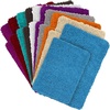 image:imageLavish Home 2 Piece Memory Foam Shag Bath Mat  Blue