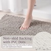 image:imageLavish Home 2 Piece Memory Foam Shag Bath Mat  Grey