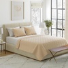 image:imageLavish Home 3Piece King Quilt Bedding Set  Bedspread and 2 King Pillow Shams with Embossed Diamond Pattern  Lightweight Bed Set for All Seasons  Soft Microfiber Coverlet BlueNatural
