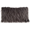 image:imageLavish Home 80PFM8 Pillow 12x20 GrayCharcoal Gray