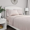 image:imageLavish Home Brushed Microfiber Sheet Set 3 Piece Bed LinensFitted amp Flat Sheets Plus A PillowcaseWrinkle Stain amp Fade Resistant Twin Beige