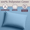 image:imageLavish Home Brushed Microfiber Twin Sheets Blue 3PieceSet