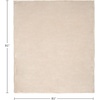 image:imageLavish Home Faux Fur Throw Blanket Beige 91 x 81Beige