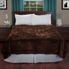 image:imageLavish Home Faux Fur Throw Blanket Beige 91 x 81Coffee