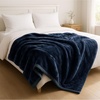 image:imageLavish Home Faux Fur Throw Blanket Beige 91 x 81Gray