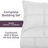 image:imageLavish Home King Size Comforter Set White 3PieceSet 102 x 90White