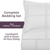 image:imageLavish Home King Size Comforter Set White 3PieceSet 102 x 90White