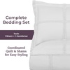image:imageLavish Home King Size Comforter Set White 3PieceSet 102 x 90White