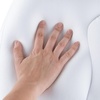 image:imageLavish Home Microbead Pillow  Moldable and Temperature Regulating Cushion Ergonomic Pillow  Head Neck and Shoulders Comfort for Restful Sleep and Travel  White
