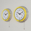 image:imageLavish Home Neon Wall Clock with Double Light Ring Yellow 14 InchSet of 2