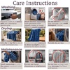 image:imageLavish Home Oversized Ruched Faux Fur Blanket Blue 60 x 80Blue