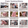 image:imageLavish Home Oversized Ruched Faux Fur Blanket Blue 60 x 80Pink