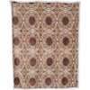 image:imageLavish Home Printed Coral Soft Fleece Sherpa Throw Blanket BlueBrown