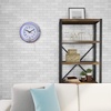 image:imageLavish Home Retro Neon Wall Clock  Battery Operated Wall Clock Vintage Bar Garage Kitchen Game Room