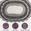 image:imageLavish Home Reversible Bathroom Rug Set Gray 2Pieces 32x2024x17Grey