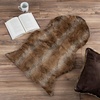 image:imageLavish Home Sheepskin Throw Rug Faux Fur 2x3Foot High Pile Soft and Plush Mat for Bedroom Kitchen Bathroom Nursery amp Office2 x 3 Oval