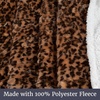 image:imageLavish Home Sherpa Fleece Throw Blanket Tiger Stripe 50 x 60Leopard Animal Print