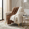 image:imageLavish Home Sherpa Fleece Throw Blanket Tiger Stripe 50 x 60Leopard Animal Print