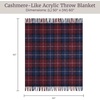 image:imageLavish Home Throw Blanket Blue and Red Plaid 50 x 60BlueRed