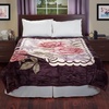 image:imageLavish Home Throw Blanket Rose 91 x 74